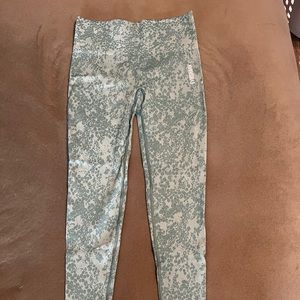 Gymshark teal animal print leggings size small
